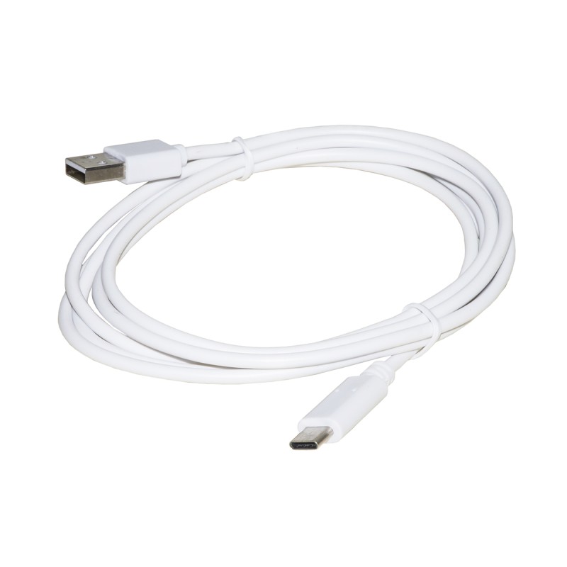 CAVO USB 2.0 "A" MASCHIO USBC ® MT 1 COLORE BIANCO CAVO USB 2.0 "A" MASCHIO USBC ® MT 1 COLORE BIANCO