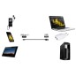 CAVO USB 2.0 "A" MASCHIO USBC ® MT 1 COLORE BIANCO CAVO USB 2.0 "A" MASCHIO USBC ® MT 1 COLORE BIANCO
