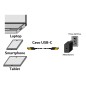 CAVO USB-C MASCHIO-MASCHIO 8K60HZ - 240W/5A - USB4 40G - MT 3