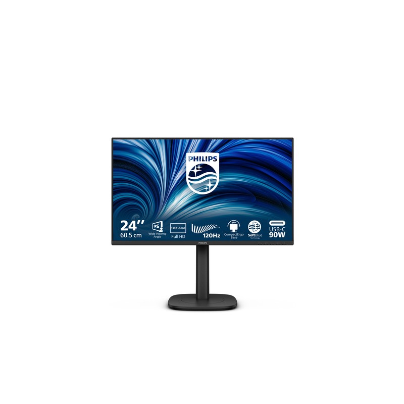 PHILIPS MONITOR 23,8 LED IPS FHD 16:9 4MS 300 CDM, PIVOT, USB-C DOCK, DP/HDMI PHILIPS MONITOR 23,8 LED IPS FHD 16:9 4MS 300 CDM, PIVOT, USB-C DOCK, DP/HDMI