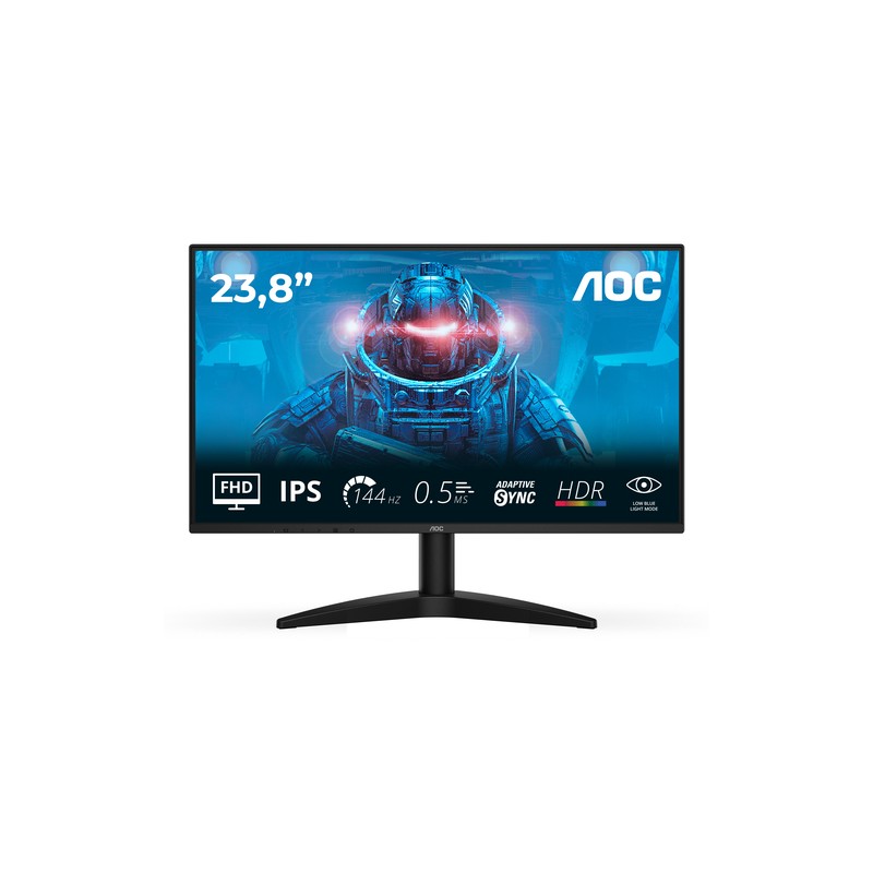 AOC MONITOR 23,8 LED IPS FHD 16:9 4MS 144hz 250 CDM, DP/HDMI