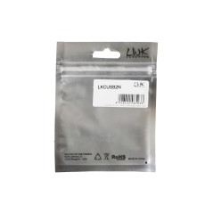 CAVO USB 2.0 CONNETTORI A-B IN RAME MT. 1,80 COLORE NERO