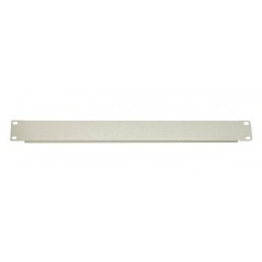 PANNELLO CIECO 1 UNITA' PER ARMADI RACK 19" GRIGIO VITI INCLUSE