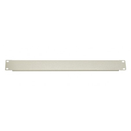 PANNELLO CIECO 1 UNITA' PER ARMADI RACK 19" GRIGIO VITI INCLUSE