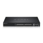 ZYXEL SWITCH MANAGED LAYER 3 LITE, 24X SFP GB, 2X 10G, 4 SFP+, RACK, NFLEX ZYXEL SWITCH MANAGED LAYER 3 LITE, 24X SFP GB, 2X 10G, 4 SFP+, RACK, NFLEX