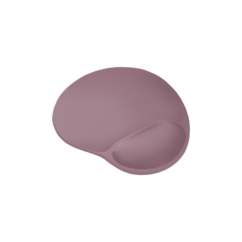 TRUST TAPPETINO/MOUSEPAD ERGONOMICO CON POGGIAPOLSO - BIGFOOT - ROSA