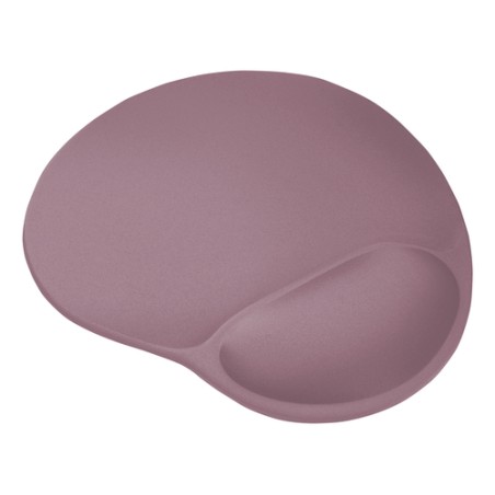TRUST TAPPETINO/MOUSEPAD ERGONOMICO CON POGGIAPOLSO - BIGFOOT - ROSA