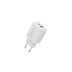 CARICATORE USB 20W, 1X USB-C, 1X USB-A
