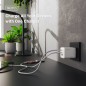 CARICATORE USB GAN 100W, 2X USB-C, 1X USB-A