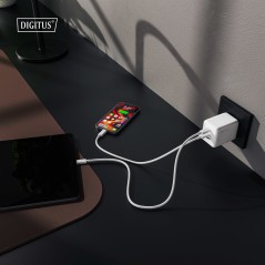 CARICATORE USB GAN 100W, 2X USB-C, 1X USB-A