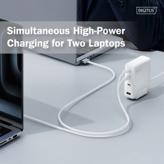 CARICATORE USB GAN 140W, 3X USB-C, 1X USB-A