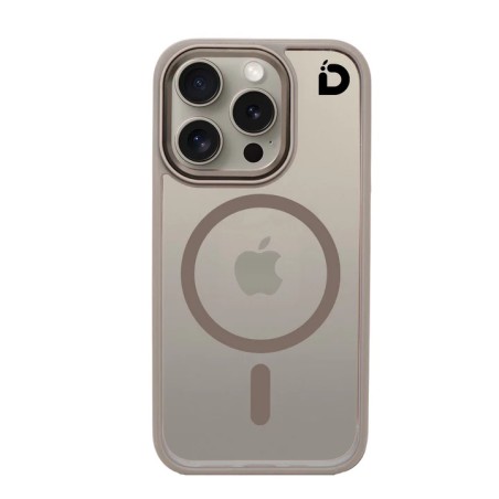 IDUDE COVER TANK MAGSAFE YOUNG IPHONE 15 PRO TITANIO NATURALE
