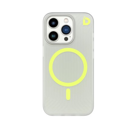 IDUDE COVER TANK MAGSAFE NEON IPHONE 14 GIALLO