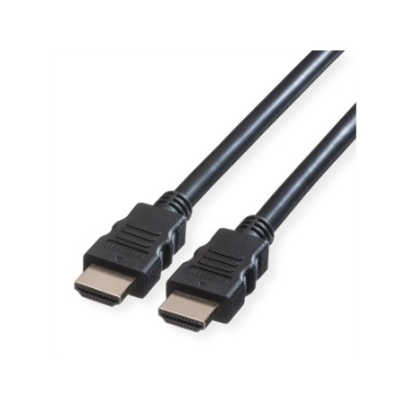 ROLINE GREEN CAVO HDMI HIGH SPEED CABLE, M/M, BLACK, 1M
