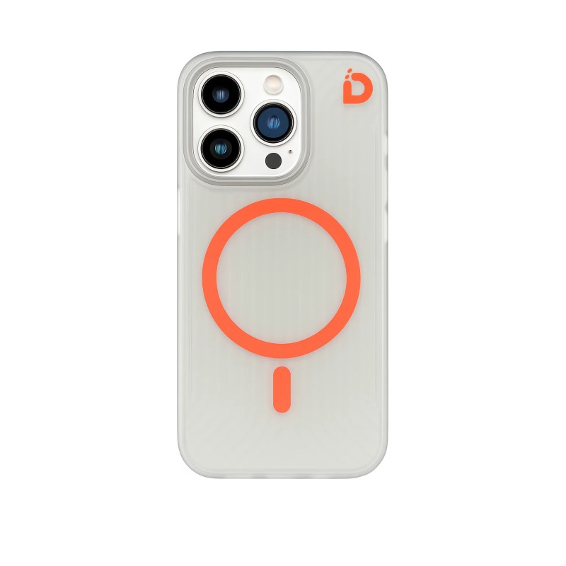 IDUDE COVER TANK MAGSAFE NEON IPHONE 16 PRO MAX ARANCIONE