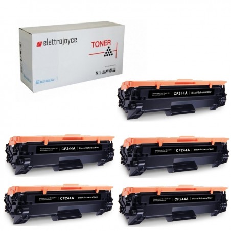 5 TONER COMPATIBILE HP LASERJET CF244A M28A M15 M15A M15W M28W