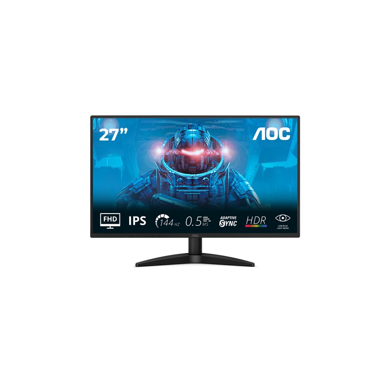 AOC MONITOR 27 LED IPS FHD 16:9 0,5 MS 144hz 300 CDM, DP/HDMI