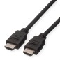 ROLINE GREEN CAVO HDMI HIGH SPEED CABLE E ETHERNET, M M, BLACK, 1M