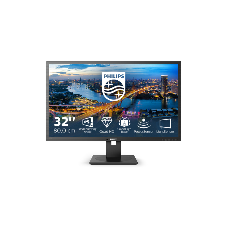 PHILIPS MONITOR 32 LED IPS 16:9 2560x1440 4MS 250 CDM, DP/HDMI, PIVOT, MULTIMEDIALE