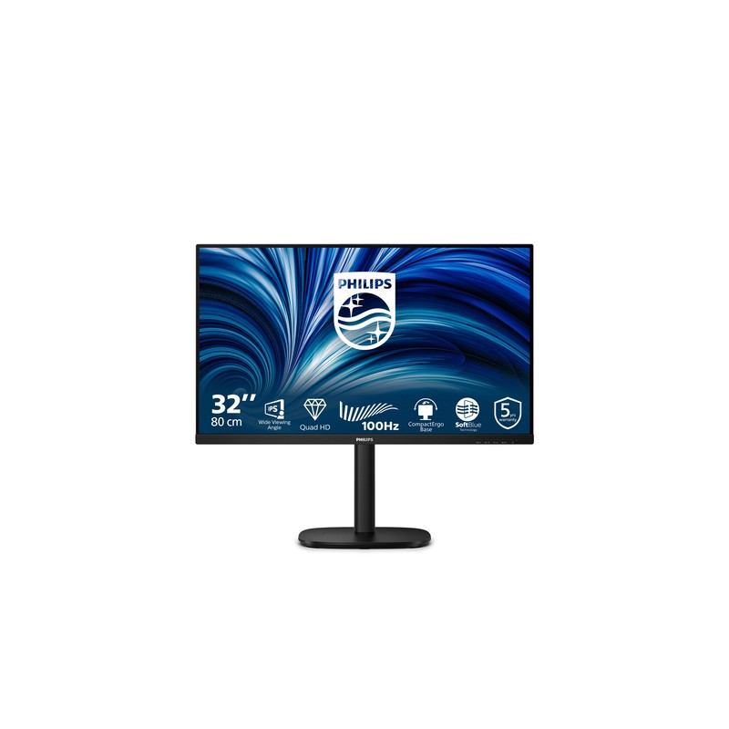 PHILIPS MONITOR 31,5 LED IPS QHD 16:9 4MS 350 CDM, PIVOT, DP/HDMI, MULTIMEDIALE