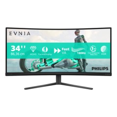 PHILIPS MONITOR GAMING CURVO 34 W-LED Fast VA 21:9 WQHD 0,5MS 180HZ 300 CDM, Adobe RGB 90, DP/HDMI