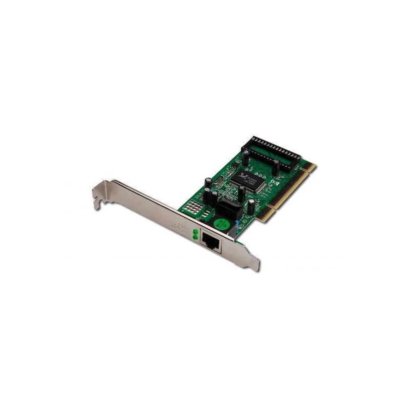 SCHEDA AGGIUNTIVA DI RETE GIGABIT PCI 10/100/1000 32 BIT CON BRACKET AGGIUNTIVO LOW PROFILE