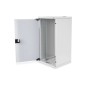 DIGITUS ALLOGGIAMENTO A PARETE 10" 12 UNITA' MISURE 312 X 300 MM (L X P) GRIGIO RAL7035