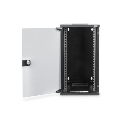 DIGITUS ALLOGGIAMENTO A PARETE 10" 12 UNITA' MISURE 312 X 300 MM (L X P) NERO RAL9005