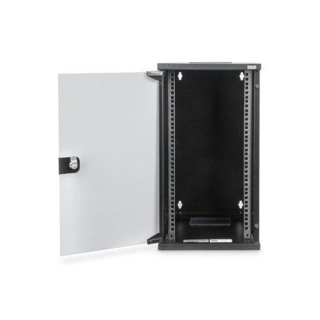 DIGITUS ALLOGGIAMENTO A PARETE 10" 12 UNITA' MISURE 312 X 300 MM (L X P) NERO RAL9005