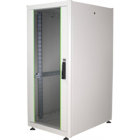ARMADIO 32 UNITÀ 19" PER RETI E SERVER MISURE (A)1566 X (L)600 X (P)800 MM. COLORE GRIGIO CHIARO