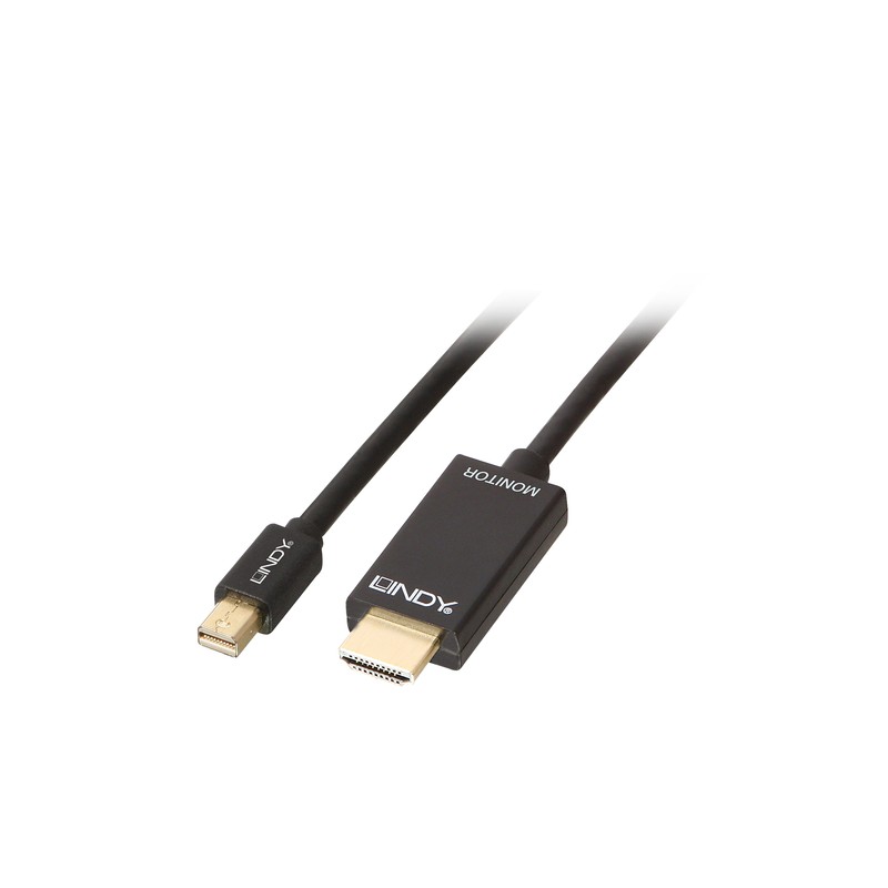LINDY CAVO MINI DISPLAYPORT A HDMI 4K30, 2M