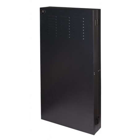 ARMADIO RACK DA MURO VERTICALE 2U 650X1082X115 COLORE NERO PER SERVER PROFONDI FINO A 92 CM