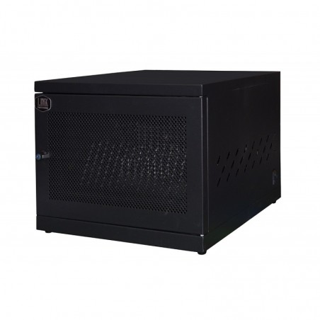 ARMADIO ALLOGGIAMENTO 16 NOTEBOOK O TABLET COLORE NERO CON 2 MULTIPRESE CON 16 PORTE USB 5 VOLT 3,4A E 1 MULTIPRESA 8 PO